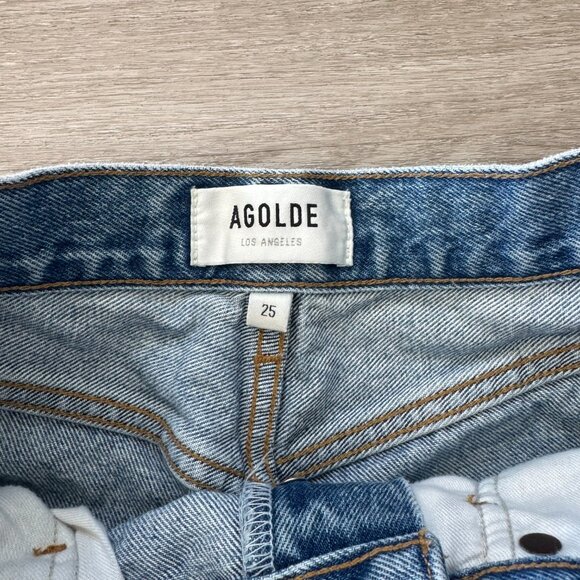 AGOLDE Riley High Rise Straight Crop - Picture 7 of 8